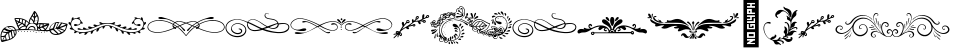 Monogram. 5 elegant fonts.