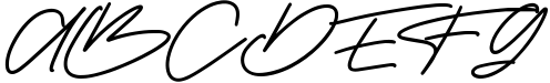 Amberla Script Sans Font Sample