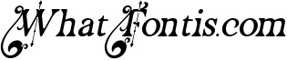 Renaissance Garden - Layered font 7
