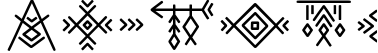 Norwolk - Thin Line Decorative Font 1 Sample