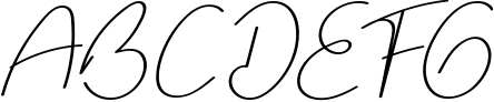 Brogllin Monoline Script 1 Sample