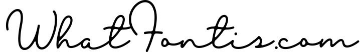 Blesson - Signature Font