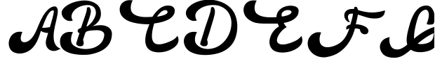 Bontteny Font 2 Sample