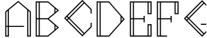 Metropolia - Futuristic font Sample
