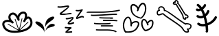 Dinkebilo Dino Font Duo 6 Sample