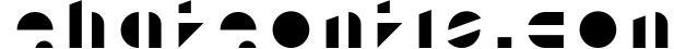 Ramp Display Font 1