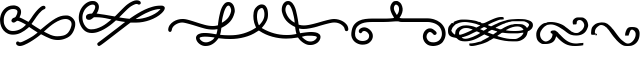 ornament dingbats Sample