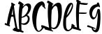 Parallel Night - Spooky Font Sample