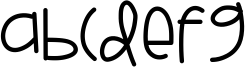 Kimble Font Sample