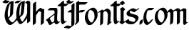Monmouth Font - Handdrawn