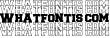 Stacked Sport Font