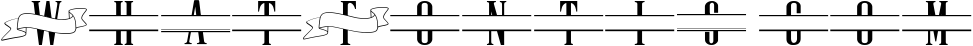 Family Monogram Font 1