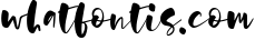 Hallsey - lowercase script font