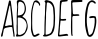 Zokhan - Font Family Sample