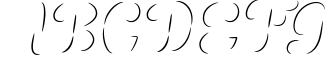 Orectic Script - Layered 2 Sample