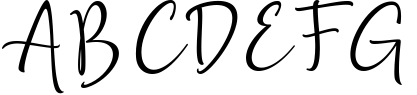Golden Class Font Duo 1 Sample
