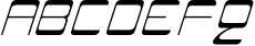 Morph Font 3 Sample