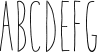 Aracne Ultra Condensed 8 Sample