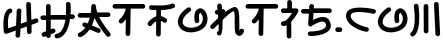 SUNRIZE - Faux Japanese Font