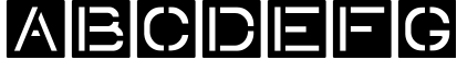 Inverted Stencil Sample