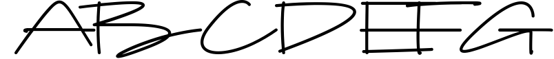 Drop Stay - Signature Font Sample