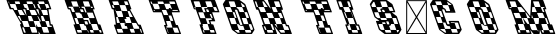 Checkered Race Font Racing OTF 1