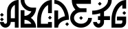 Tharwat - Arabic looking font Sample