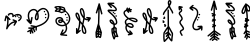 North Arrow - An Arrow Font & Dingbat Duo
