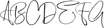 Asyast Krizalid Brush Script Font 1 Sample