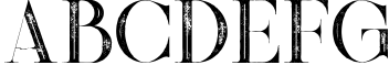 Quadro - Display Font 7 Sample