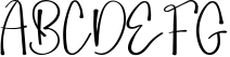 Confident - New Handwritten Font Sample