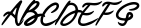 Chinmi Script Font 1 Sample