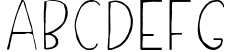 Damean Handmade Duo Font 1 Sample