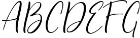 arrow font Sample