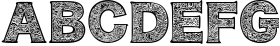 Monogram. 5 elegant fonts. 4 Sample
