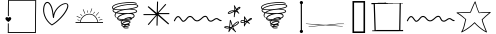 Things - A Doodle Design Font