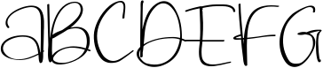 Aubrielle Script Font Sample