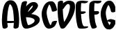 ALISTA FONT Sample