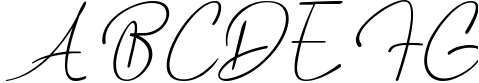 Cambridge Modern Signature 2 Sample