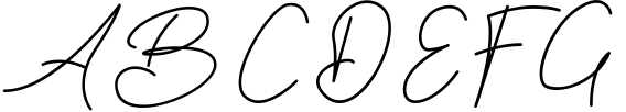 Brian Strait - Signature Font Sample