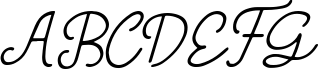 Yunita a Handwritten Script Font 1 Sample