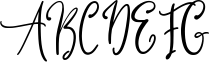 Qillyanst Signature Calligraphy Sample