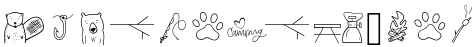 Adventure - A Camping & Outdoors Doodles Font