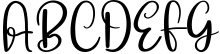 Black Nature - New Handwritten Font Sample