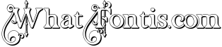 Renaissance Garden - Layered font 6