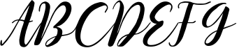 Mishella Script Sample