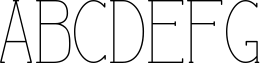 ProFuturic Typeface 3 Sample