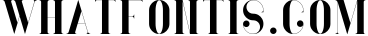 Ravenside-high end trio font 1