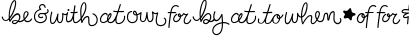 Twinkle the Star Font 1