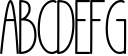 Frend Strep Display Font Sample